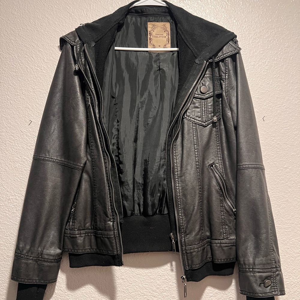 Women’s Black Leather Jacket